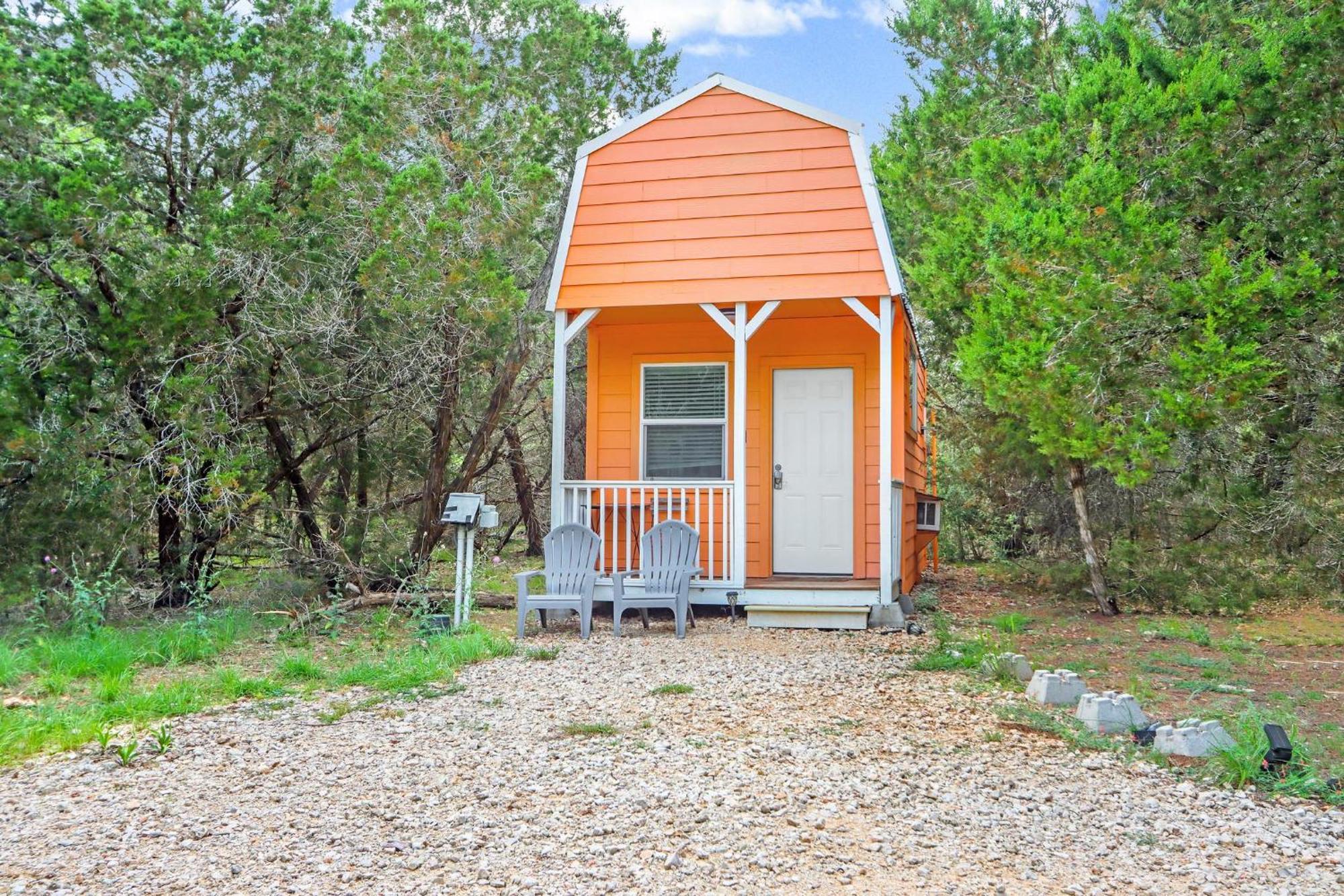 The Driftwoods - Orange Tiny House Villa Eksteriør bilde